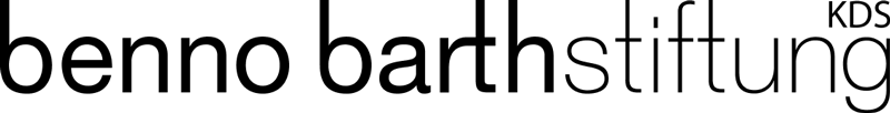Logo der Benno Stiftung in schwarz auf weißem Hintergrund.